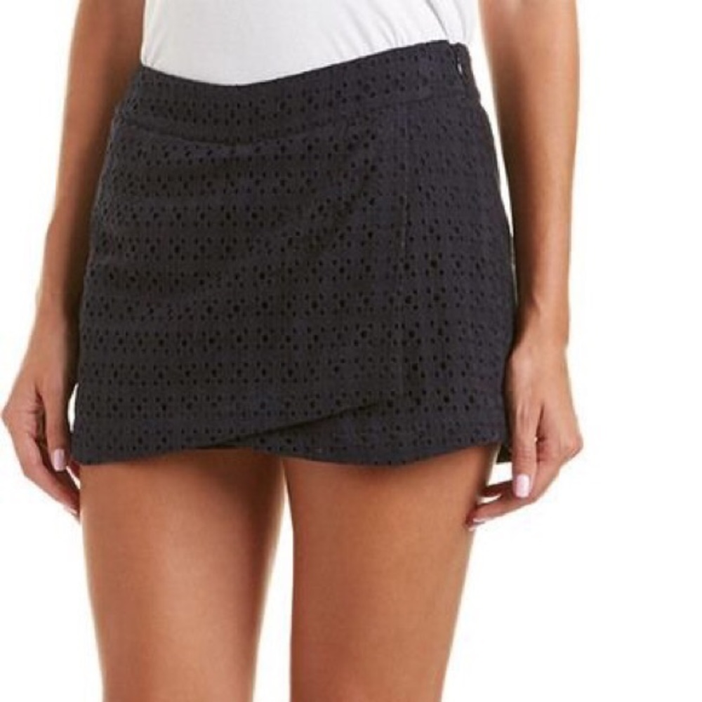 Cabi Navy Blue Mini Skort
